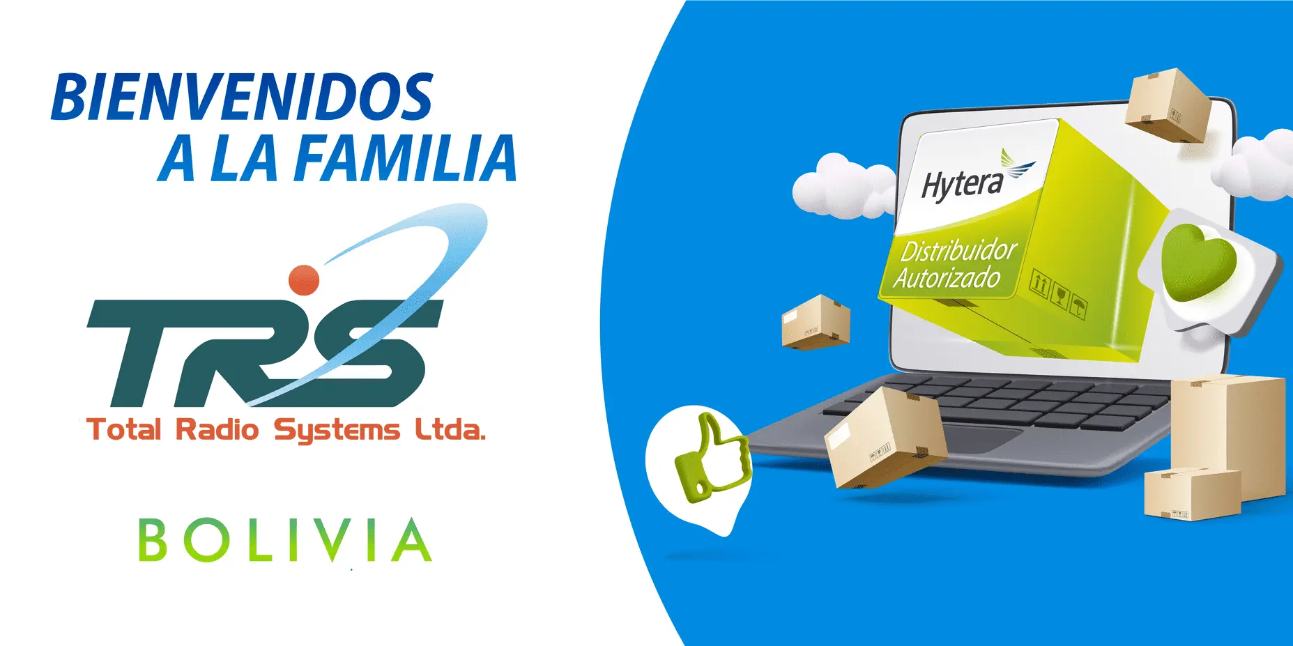 Distribuidor radios Hytera en Bolivia