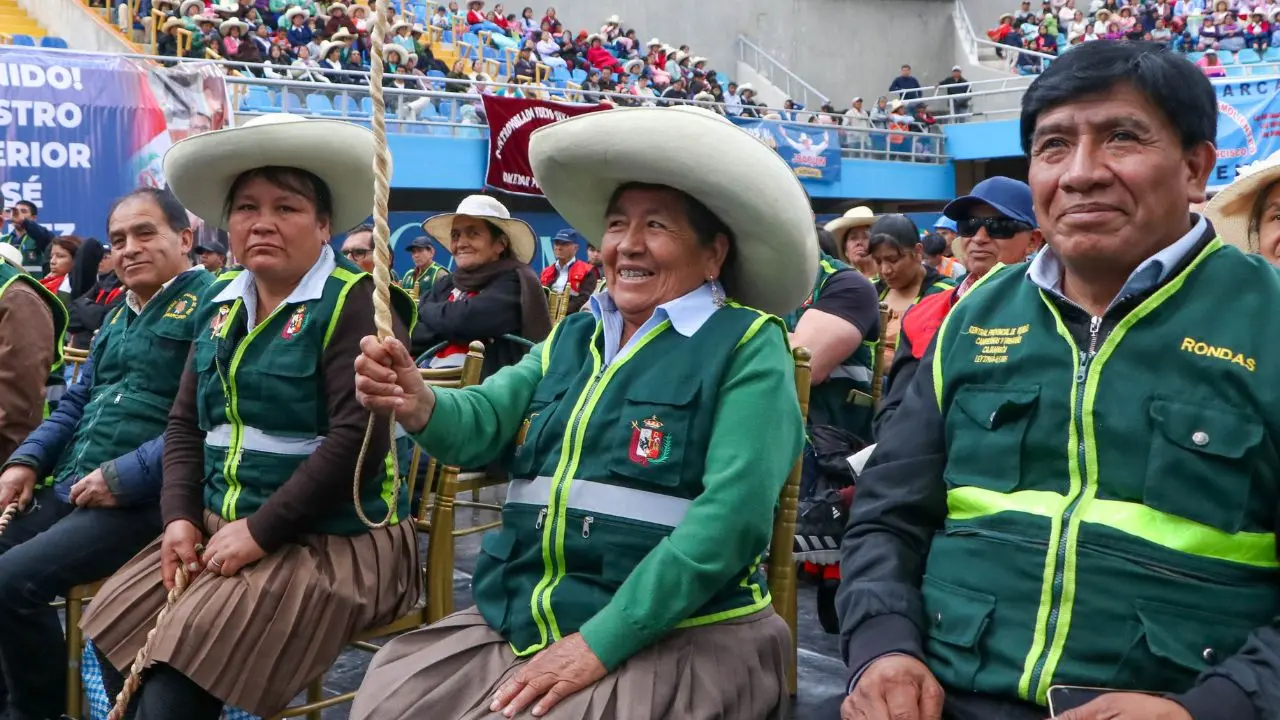 Ronderos de seguridad de Cajamarca