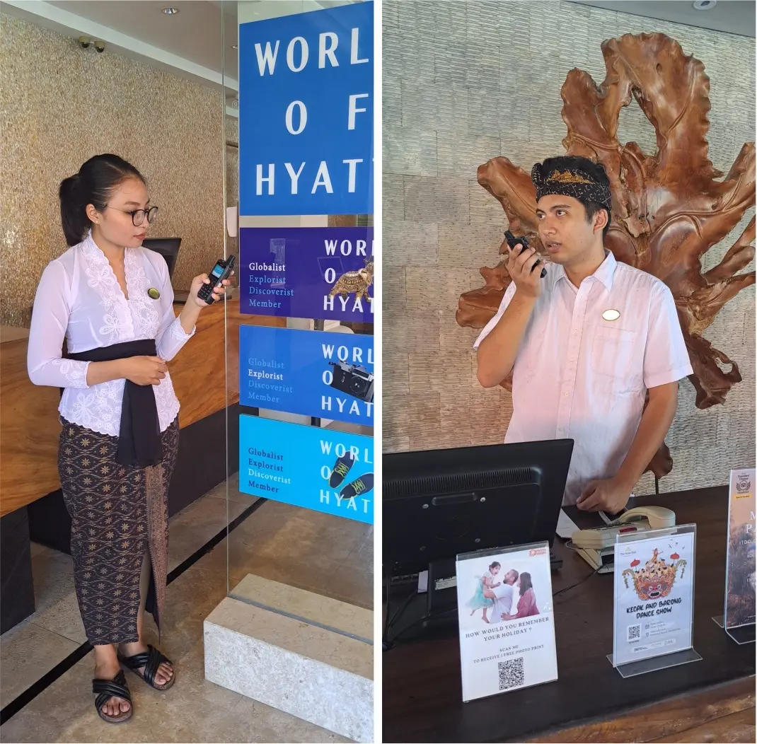 PoC Solution Enhances Service at Grand Hyatt in Bali