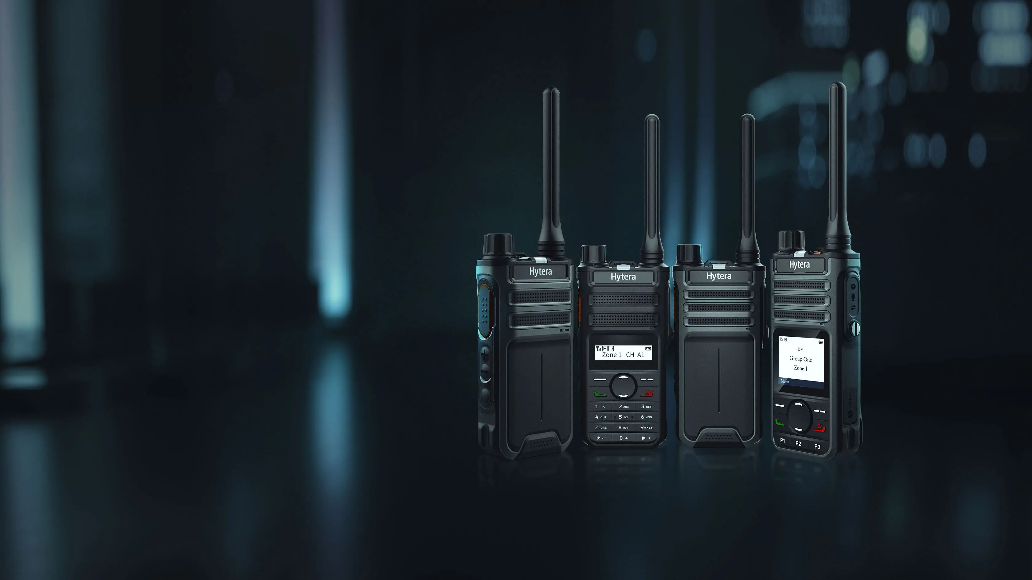 Radios professionnelles de nouvelle génération Hytera