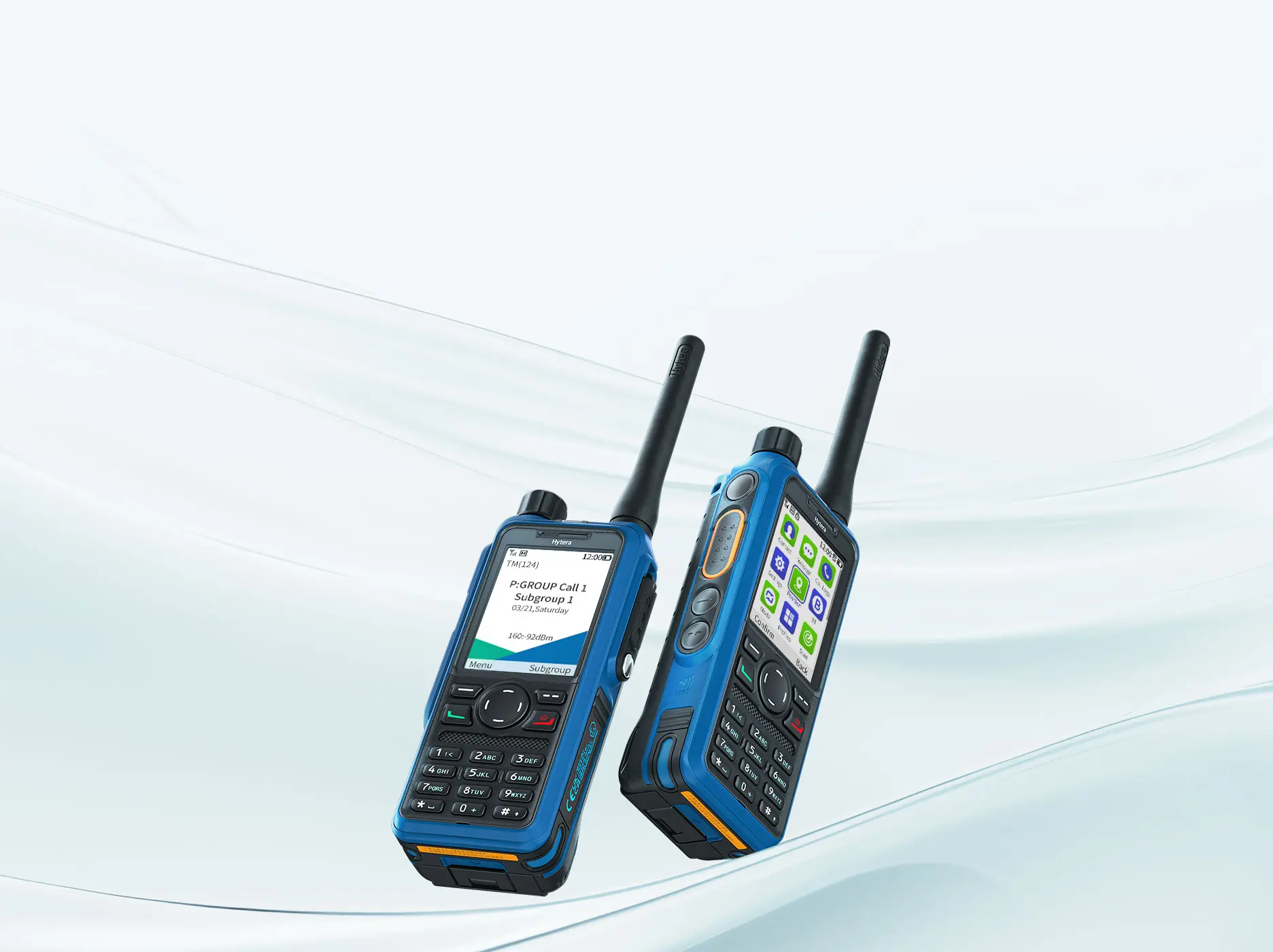 HP79XEx Rádio Portátil Bidirecional DMR Intrinsicamente Seguro