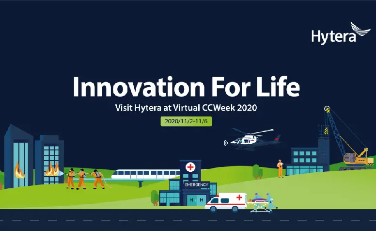 Only One Week to Go! Meet Hytera at Virtual CCWeek 2020 Online!