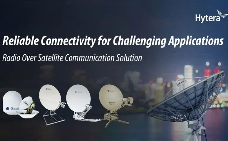 Hytera Releases Whitepaper of Radio Over Satellite Solutions