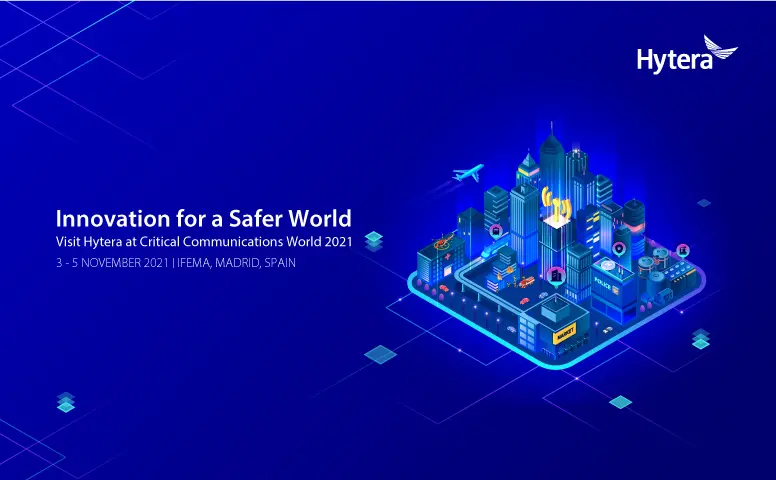 Hytera Was Nominated in The International Critical Communications Awards, With Its Cutting-Edge Technologies and Deployments