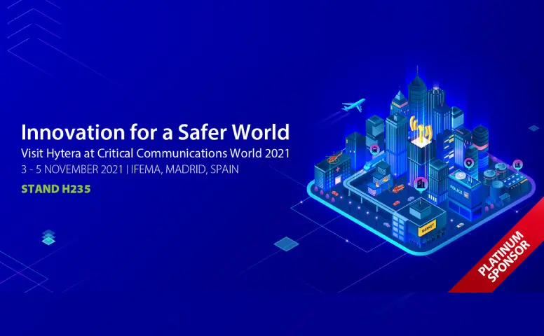 Hytera presents our public safety and emergency response solutions at CCW 2021