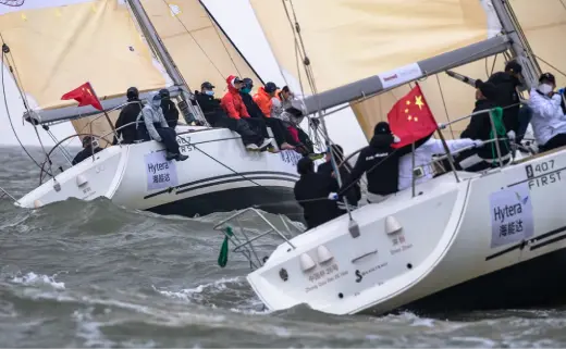 Hytera Safeguarded 2022 MGM Macao International Regatta Set Sail Successfully