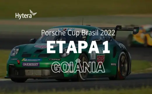 Hytera Takes the Lead in Porsche Cup Brazil