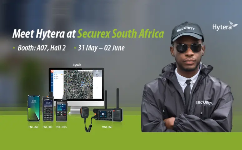 Hytera Showcases Innovative Security Communications Solutions at Securex South Africa