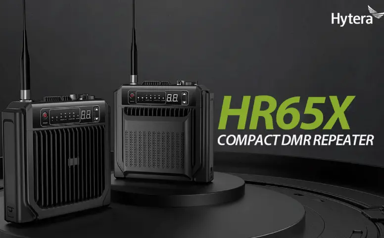 Hytera Launches New Generation Compact DMR Repeater HR65X