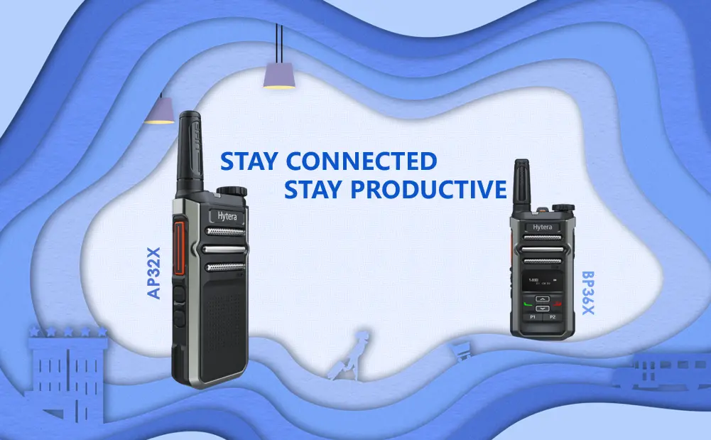 Hytera Releases the Ultralight Business Two-way Radio AP32X and BP36X