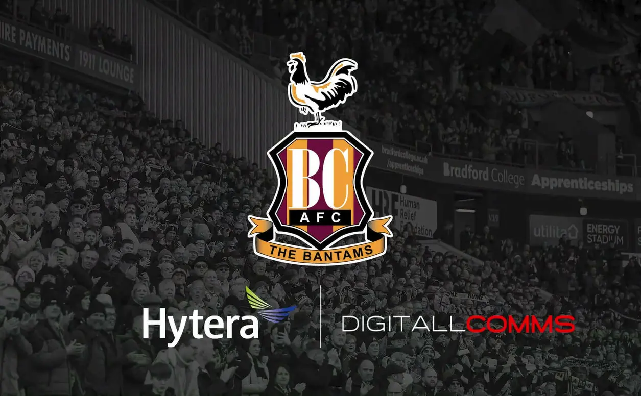 Hytera’s Two-way Radios Facilitated Winning Communication Results at Bradford City’s Valley Parade Stadium