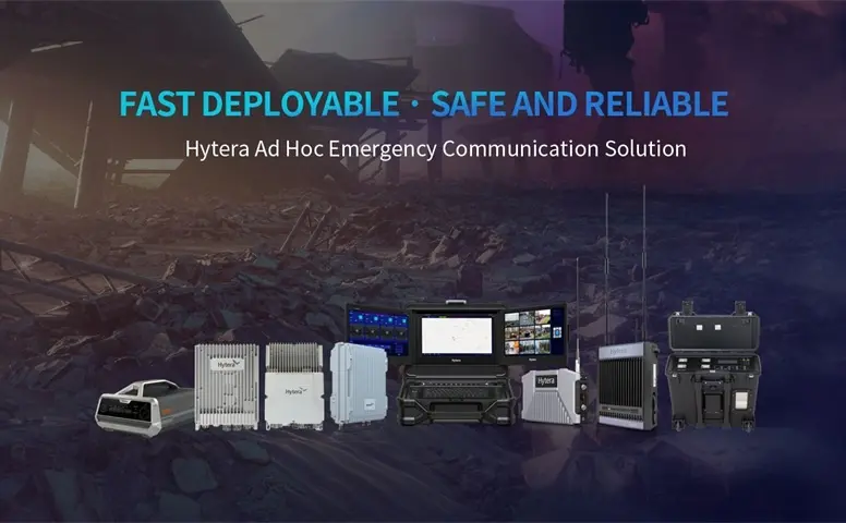 Hytera Ad-Hoc Emergency Communication Solution