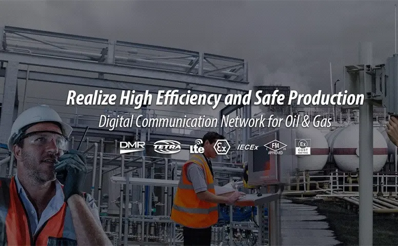 Digital Communication Network for Oil & Gas